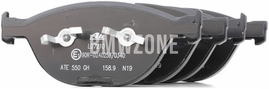Front brake pads (348x36mm diameter)