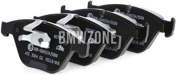 Front brake pads (348x30mm diameter)