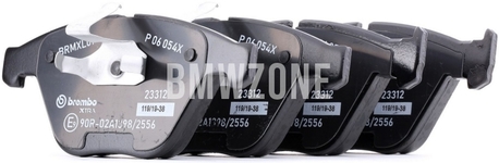 Front brake pads (348x30mm diameter)