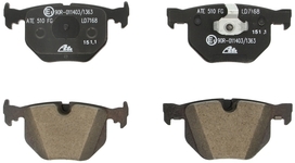 Rear brake pads (324x20mm diameter)