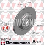 Rear brake disc (370x24mm)