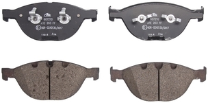 Front brake pads (348x36mm diameter)