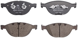 Front brake pads (348x36mm diameter)