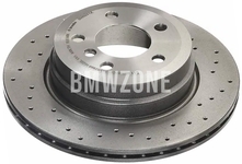 Rear brake disc (320x20mm) perforated