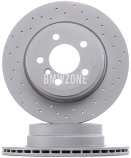 Rear brake disc (320x20mm) perforated