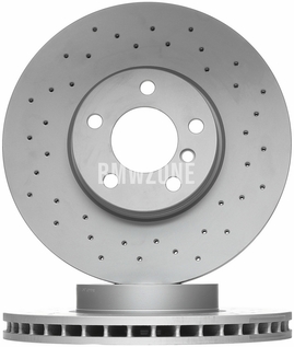 Front brake disc (332x30mm) perforated