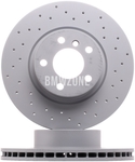 Front brake disc (328x28mm) perforated