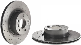 Rear brake disc (330x20mm) perforated