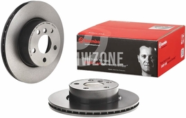 Front brake disc (294x22mm)