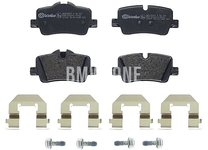 Rear brake pads (300x20mm diameter)