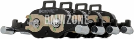 Front brake pads (348x30mm diameter)