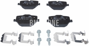 Rear brake pads (345x24mm diameter)