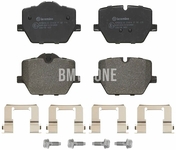 Rear brake pads (345x24mm diameter)