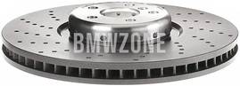 Front left brake disc (395x36mm) M-Performance perforated