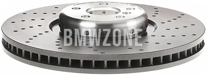 Front right brake disc (395x36mm) M-Performance perforated