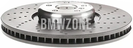Front right brake disc (395x36mm) M-Performance perforated