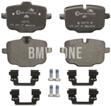 Rear brake pads (345x24mm / 370x24mm diameter)