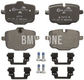 Rear brake pads (345x24mm / 370x24mm diameter)