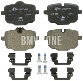 Rear brake pads (345x24mm / 370x24mm diameter)