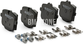 Rear brake pads (345x24mm / 370x24mm diameter)