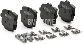 Rear brake pads (345x24mm / 370x24mm diameter)