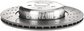 Rear right brake disc (370x24mm) M-Performance perforated