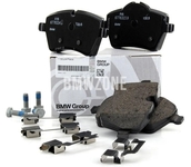 Front brake pads (282x22mm diameter)