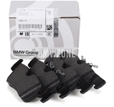 Rear brake pads (280x10mm / 300x20mm diameter)