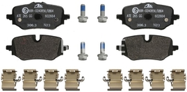 Rear brake pads (280x10mm / 300x20mm diameter)