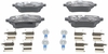 Rear brake pads (280x10mm / 300x20mm diameter)