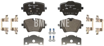 Front brake pads (330x24mm diameter)