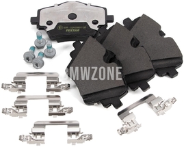 Front brake pads (330x24mm diameter)