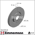 Front brake disc (335x30mm)