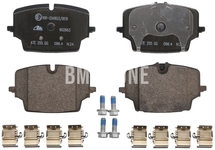 Front brake pads (335x30mm diameter)