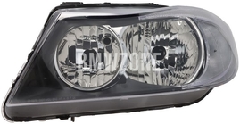 Headlight Halogen left E90/E91 H7+H7 with leveling motor