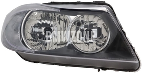 Headlight Halogen right E90/E91 H7+H7 with leveling motor