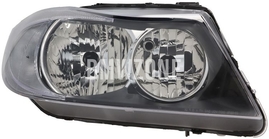Headlight Halogen right E90/E91 H7+H7 with leveling motor