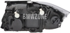 Headlight Halogen right E90/E91 H7+H7 with leveling motor