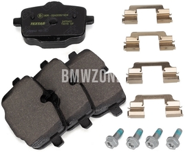 Rear brake pads (345x24mm / 370x24mm diameter)