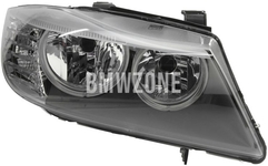 Headlight Halogen right E90 LCI/E91 LCI H7+H7 with leveling motor
