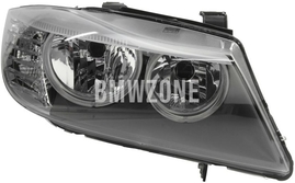 Headlight Halogen right E90 LCI/E91 LCI H7+H7 with leveling motor