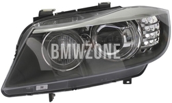 Headlight Bi-Xenon left E90 LCI/E91 LCI D1S+H3+H8 adaptive