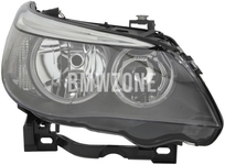 Headlight Halogen right E60/E61 H7+H7 with leveling motor