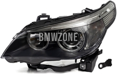 Headlight Bi-Xenon left E60/E60 M5/E61 D1S+H7 adaptive