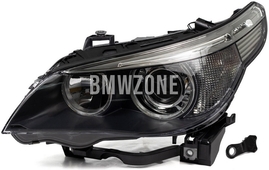 Headlight Bi-Xenon left E60/E60 M5/E61 D1S+H7 adaptive