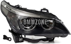 Headlight Bi-Xenon right E60/E60 M5/E61 D1S+H7 adaptive
