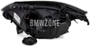Headlight Bi-Xenon right E60/E60 M5/E61 D1S+H7 adaptive