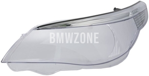 Headlight lens Bi-Xenon left E60/E60 M5/E61