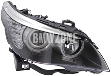 Headlight Halogen right E60 LCI/E61 LCI/E61 LCI M5 H7+H7 with leveling motor