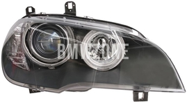 Headlight Halogen right X5 E70/X5 E70 LCI H7+H1 with leveling motor